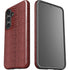 Marsala Snake Skin Galaxy S24 Impact Case
